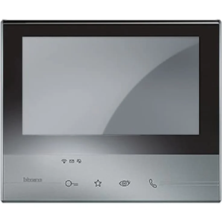 Legrand, Classe 300 X13E Video-Innenstelle in Schwarz mit 7-Touchscreen, 4 sensitiven Tasten und Smartphone Anbindung, 344643 – Bild 2