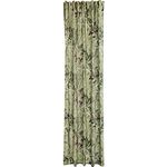 Vorhang floral grün | Blickdicht blüten modern | Wohnzimmer Schlafzimmer Kinderzimmer | 140x245cm