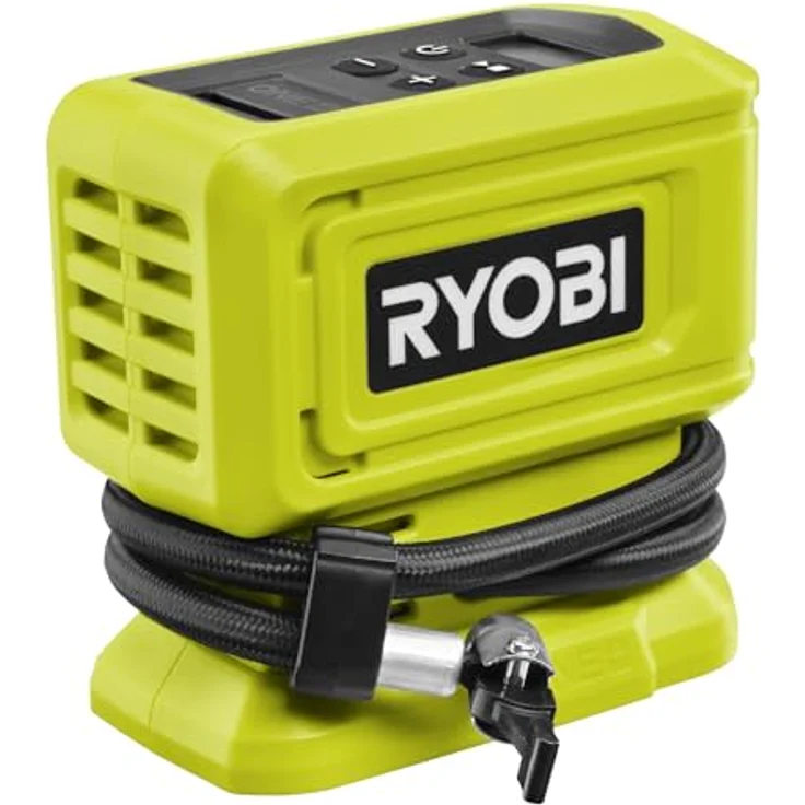 RYOBI 18 V ONE+ Akku-Mini-Kompressor RPI18-0, max. Druck 11 bar, inkl. Zubehör für flexible Anwendung – Bild 1