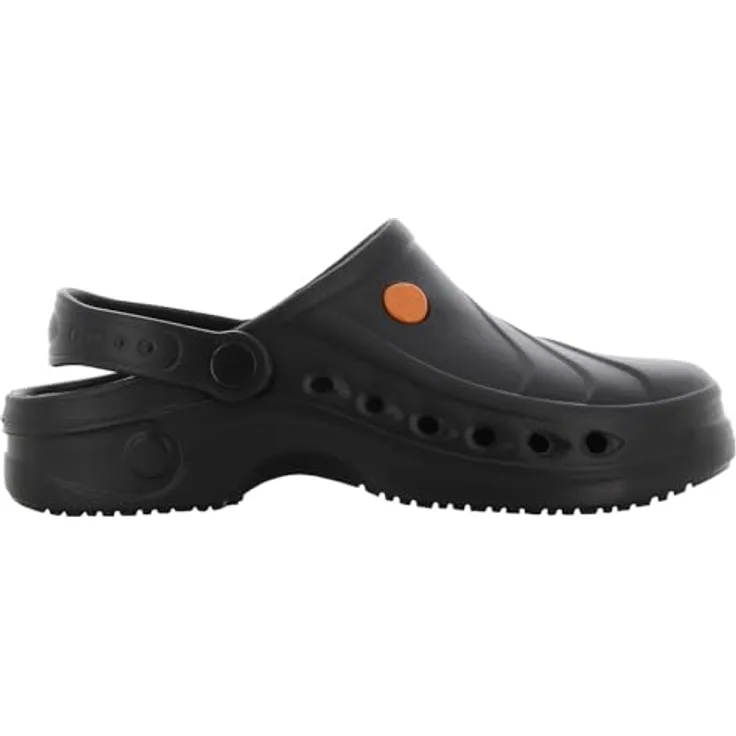 Oxypas Safety Jogger Oxypas, Sicherheits-Sandalen, extrem leicht, 7/8 UK, schwarz