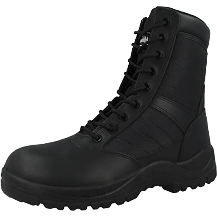 Magnum Centurion 8.0 SZ Herren Berufsschuh, Sicherheitsstiefel mit YKK-Reißverschlusssystem, schwarz – Bild 4