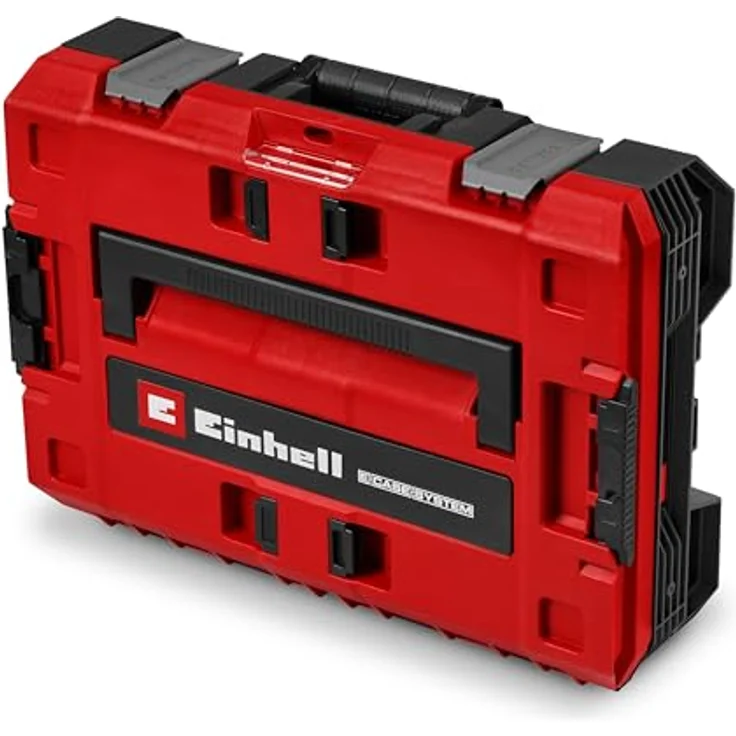 Einhell Werkzeugkoffer 'E-Case S-F Sealed', staub- und strahlwassergeschützt nach IP65, mit Schaumstoffeinlagen, 44,5 x 13,2 x 32,9 cm – Bild 1