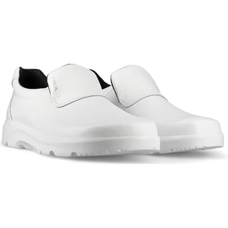 Sika Optimax Slipper, atmungsaktiver Arbeitsschuh aus Permair® Leder, wasserabweisend, rutschhemmend, weiß, Größe 38 – Bild 6