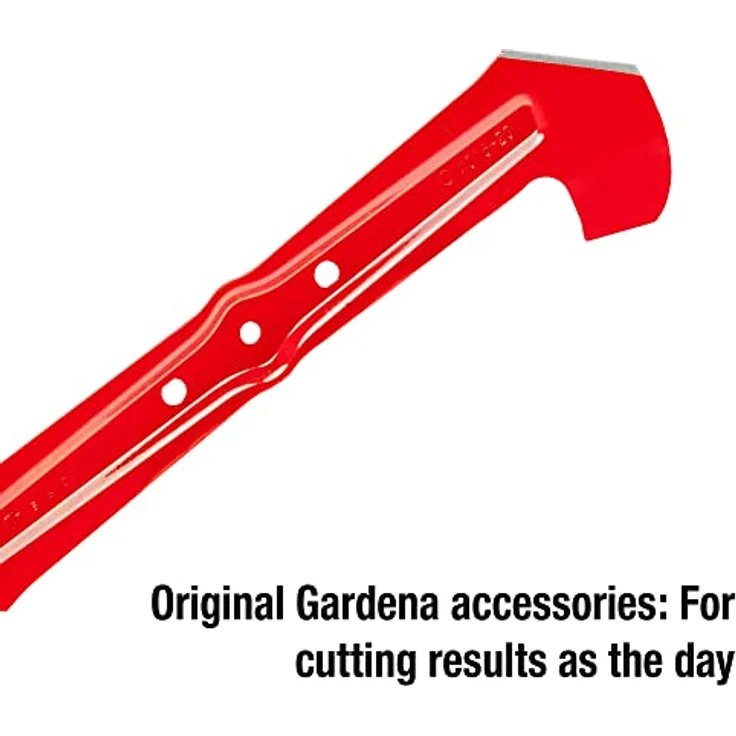 GARDENA Ersatzmesser: Rasenmäher-Messer für Elektro-Rasenmäher PowerMax 37 E, DuraEdge doppelgehärtetes Messer mit Präzisionsschliff (4016-20) – Bild 3