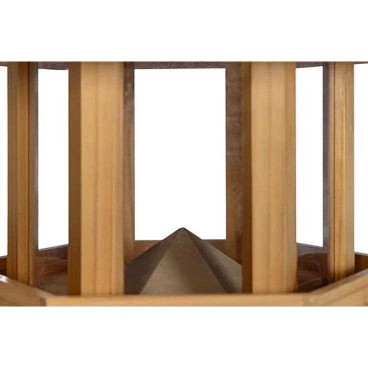 Karlie Vogelhaus Rox, Vogelhaus aus langlebigem Holz mit wetterbeständigem Bitumendach, 50 x 44 x 142 cm – Bild 5