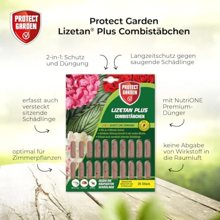 SBM Pflanzenschutz PG Combistäb. Lizetan Plus 20St – Bild 2