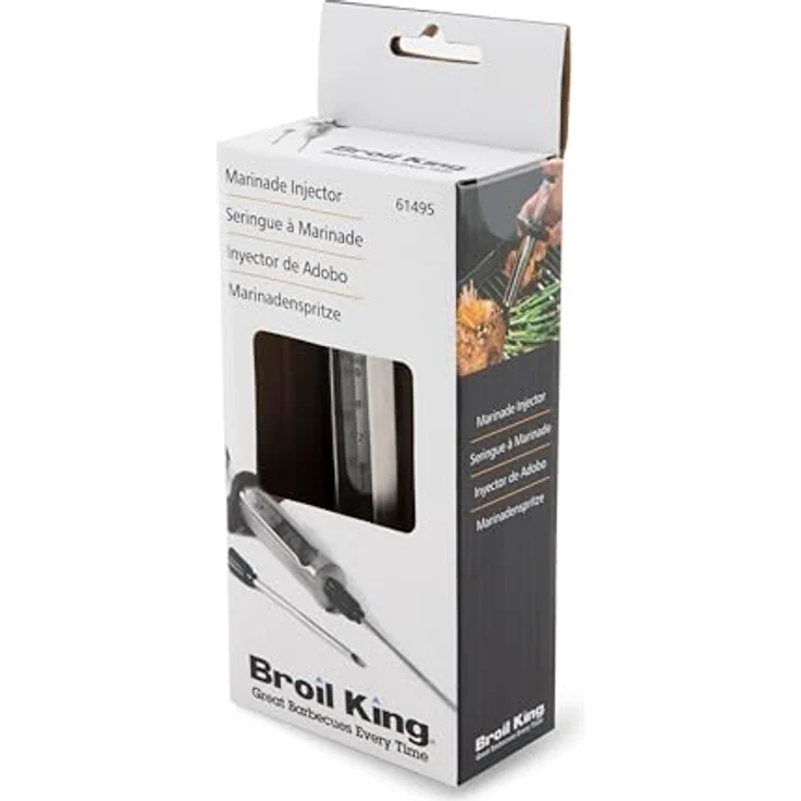 Broil King Grill-/Grillzubehör, Marinadenspritze, edelstahl, 5 x 5 x 5 cm, 61495 – Bild 7