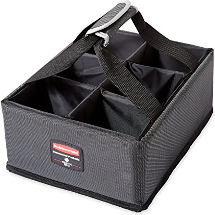 Rubbermaid Quick Cart Medium, Mobiler Transportwagen mit Teleskopgriff, schmutzabweisend und abwaschbar, 18,1 kg Tragkraft – Bild 9