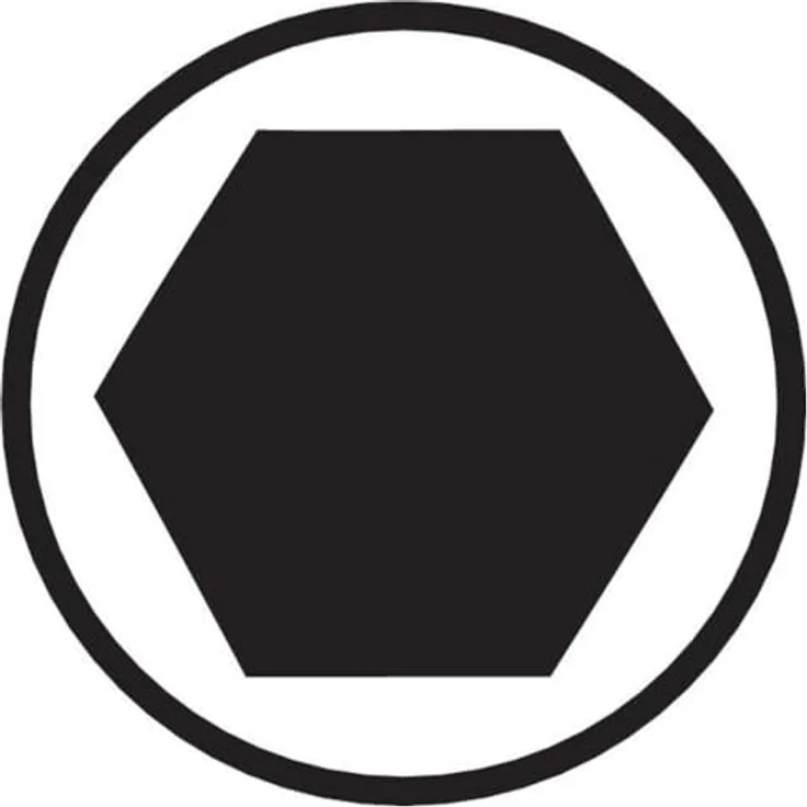 HAZET Bit- und Steckschlüsselset 8501-2.5, Innen-Sechskant-Schraubendreher-Einsatz 6.3 mm (1/4″), Länge 28 mm – Bild 3