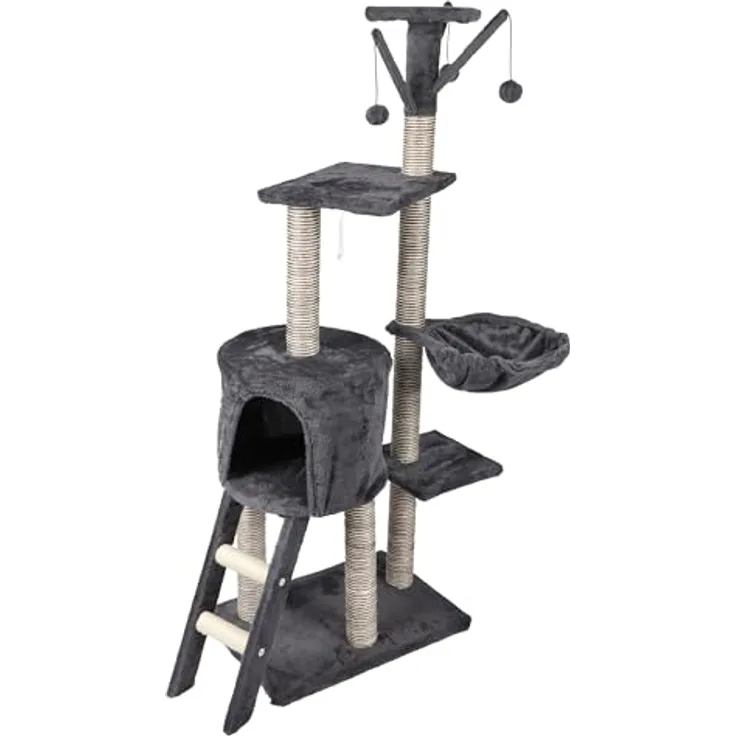 Fornord Kratzbaum, braun Höhe 138 cm für Katzen