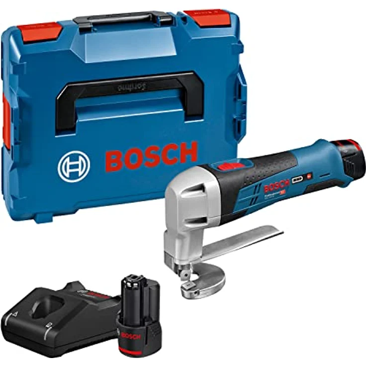 Bosch Professional GSC 10,8 V-LI Scheere 2x2,0 Ah L-B – Bild 2