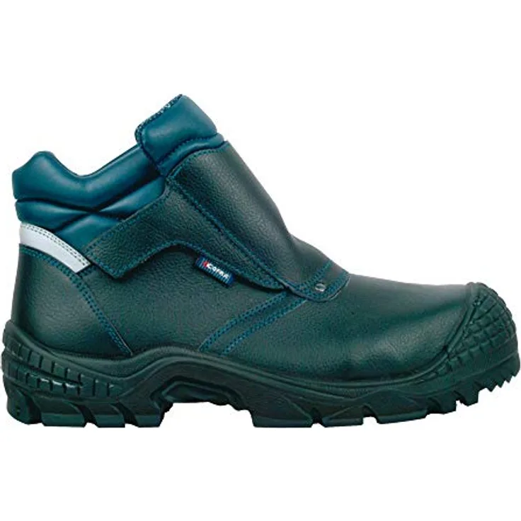 Cofra Welder, Sicherheitsschuhe S3, Größe 42, Leder, antistatische Nitrilsohle, hitzebeständig bis 300 °C, durchtrittsicher