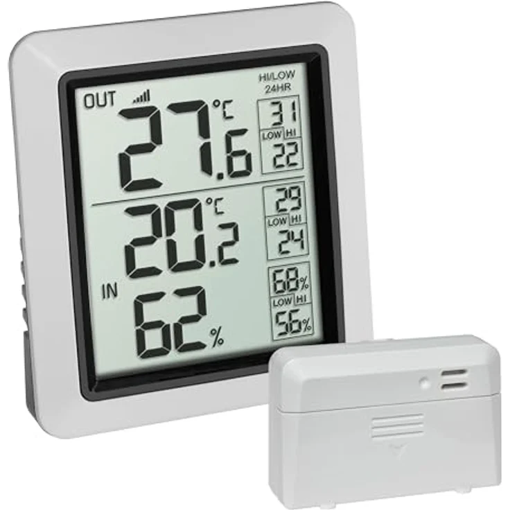 TFA Dostmann Funk-Thermometer INFO Funk-Thermometer – Bild 2
