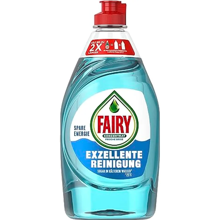 Fairy Frische Brise Geschirrspülmittel, ultra konzentriert, für kälteres Wasser ab 23°, 450 ml