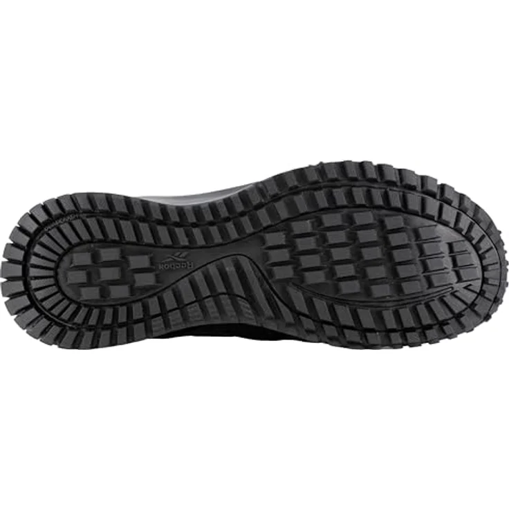 Reebok All Terrain Safety Sicherheitsschuh, Mesh und Ripstopgewebe, Aluminiumkappe, Rutschfeste Gummisohle, MemoryTech Massage 2.0 Fußbett, schwarz – Bild 5