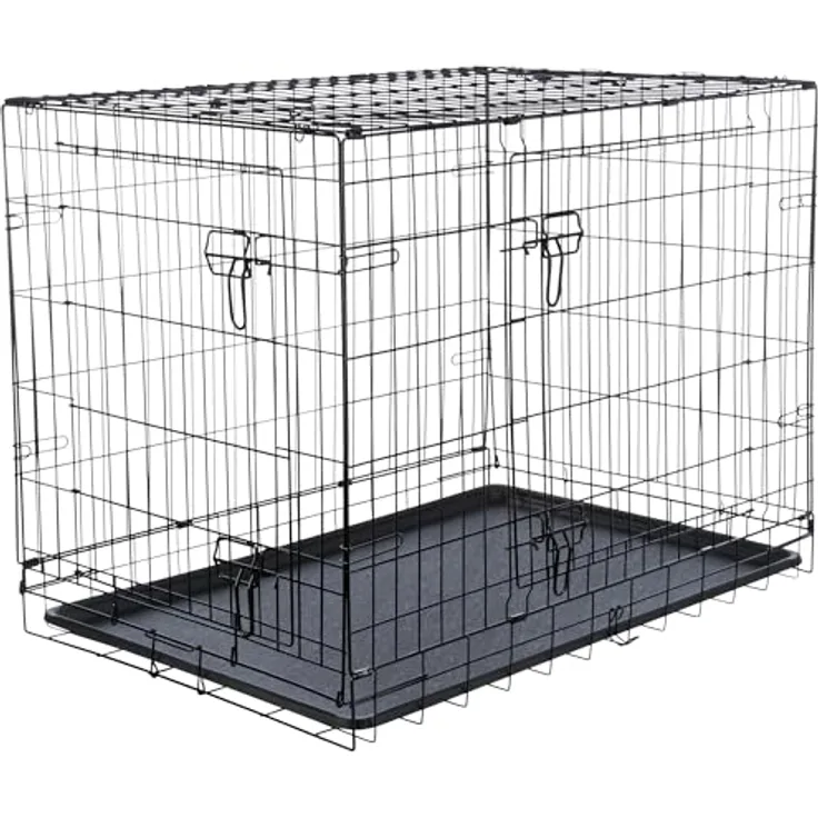 TRIXIE Trixie Heimhundehütte schwarz 78x55x62cm, Tier-Schlafplatz