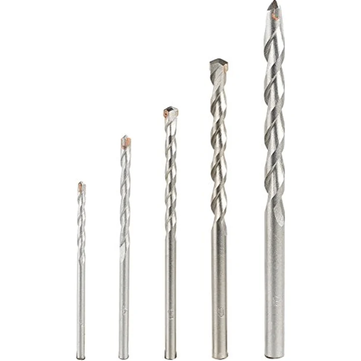 AGT Betonbohrer: Bohrer-Set 15-tlg. mit HSS-Metallbohrer, Holz- & Steinbohrer (Bohrersets) – Bild 4