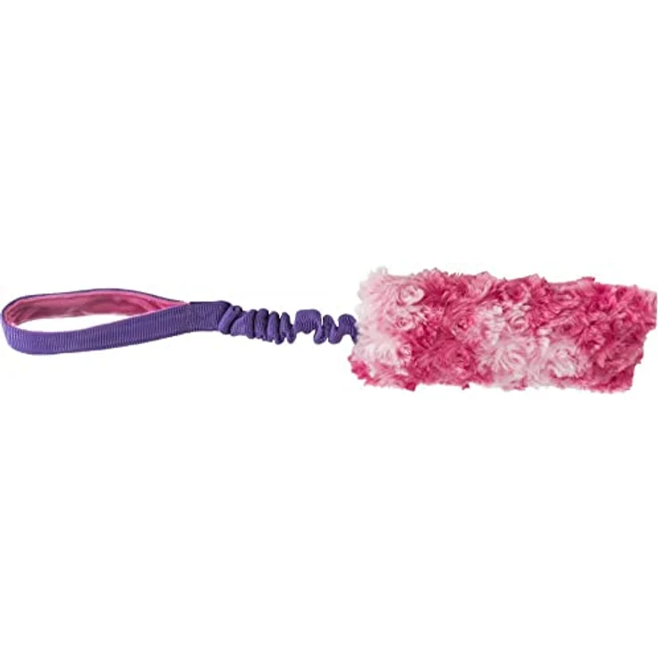Trixie Bungee Fun, Tierspielzeug Plüsch/Stoff mit Ruckdämpfer, blau – Bild 3