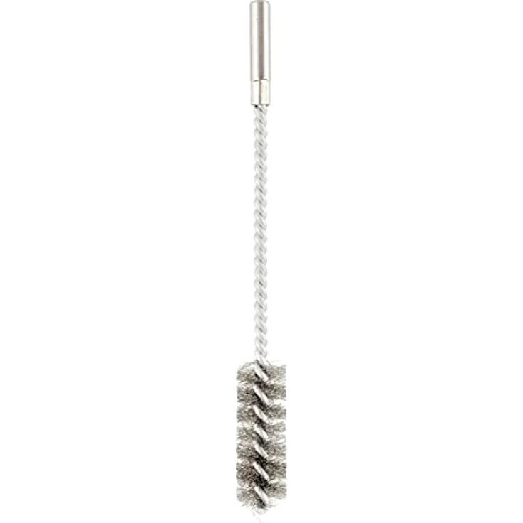 kwb Runddraht-Bürste/Zylinderbürste, fein gewellt, Stahldraht, Ø 38 mm, Drahtbürste für Metall und Stein, inkl. 8 mm Rundschaft für Bohrmaschinen, Rohrbürste für Kessel/Heizung – Bild 1