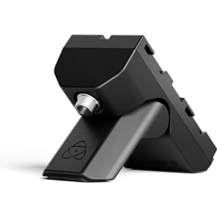 Atomos Battery Eliminator Stand ATOMBES001, Halterung für Dummy-Akku (NP-F) mit AC-Gewindestecker, stabile Lösung für Atomos Ninja und Shogun