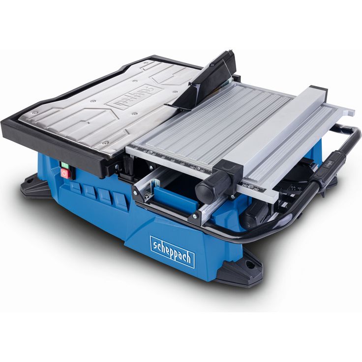 Scheppach Fliesenschneidmaschine 'WTS2000', 900 W, 230 V, mit Schiebeschlitten und maximaler Schnitthöhe von 32 mm, mobil und leicht (11,75 kg)
