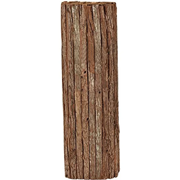 casa.pro Rindenmatte Sichtschutzmatte Sichtschutz Baumrinden Zaun 100 x 500 cm – Bild 4