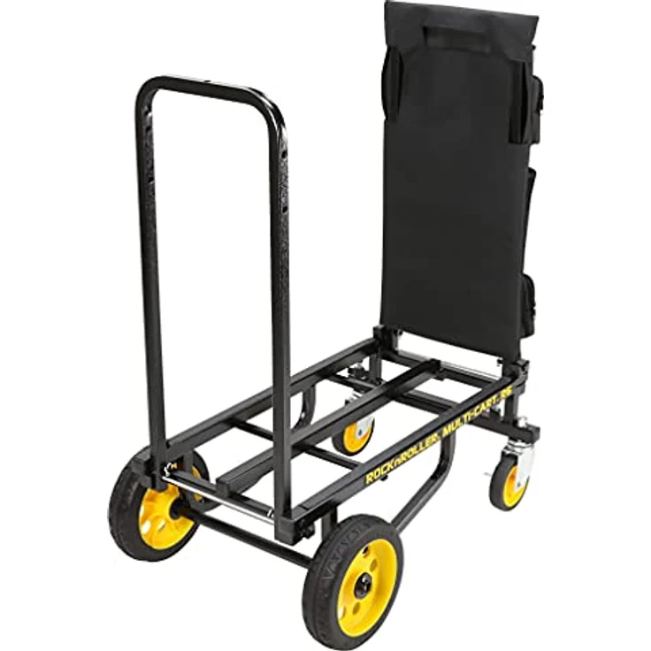 RocknRoller RSA-TAB6, kleiner Multi-Pocket Werkzeug-/Zubehörbeutel aus 600D-Polyester für R2/R6 Transportwagen, 5 Reißverschlusstaschen – Bild 2