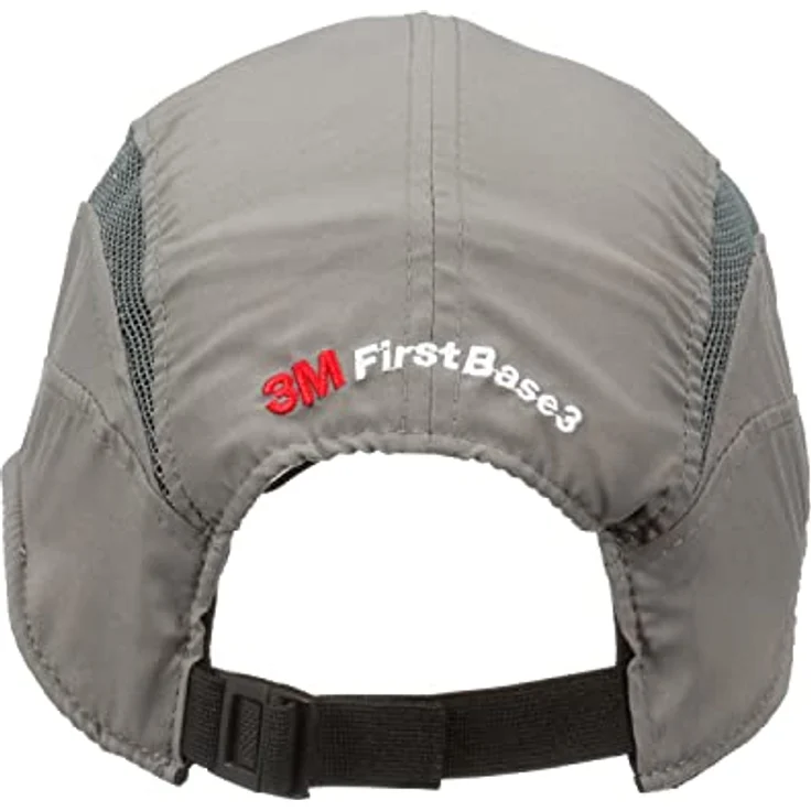 3M First Base 3 Anstoßkappe 2030606, Classic, Grau, mit Mikro-Schirm und 25 mm – Bild 5