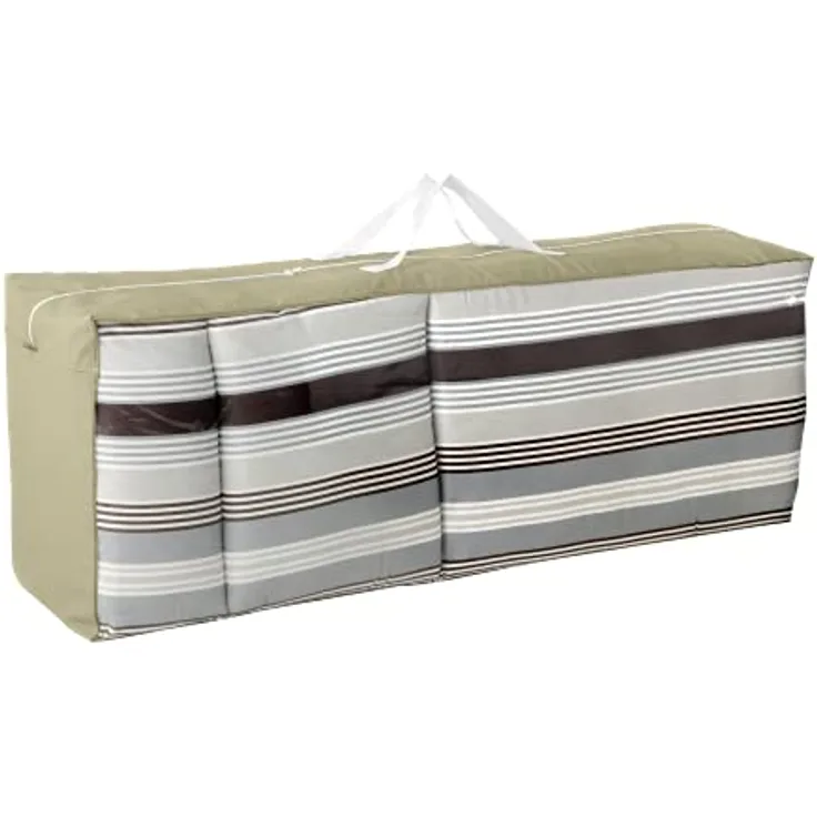 tepro Abdeckhaube Universal für Auflagentasche, beige (130 x 32 x 50 cm)