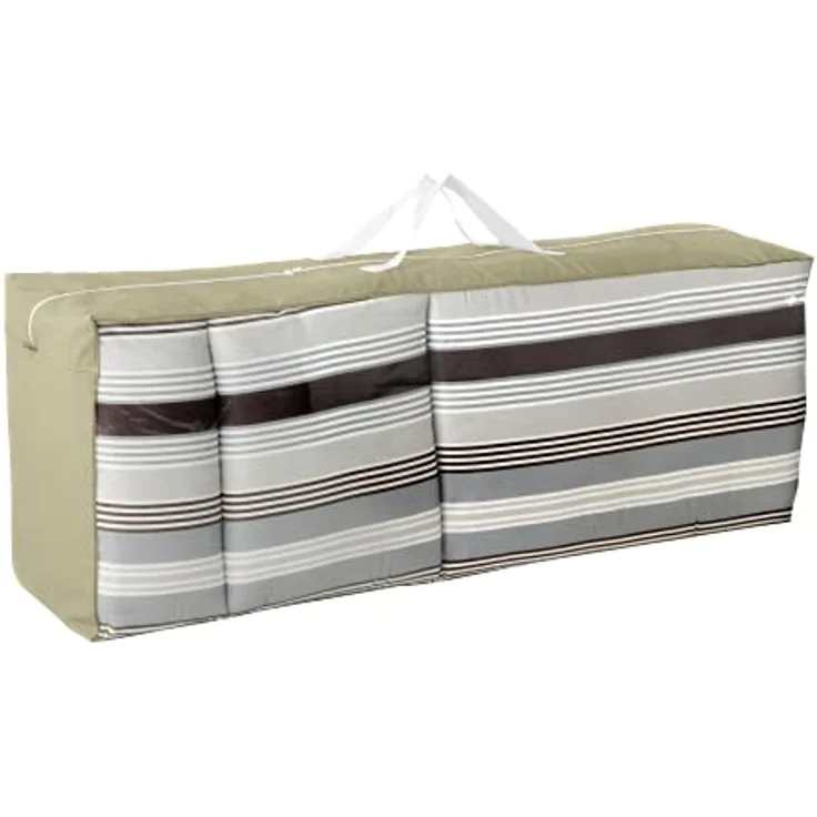 tepro Abdeckhaube Universal für Auflagentasche, beige (130 x 32 x 50 cm) – Bild 1