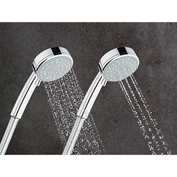 GROHE Tempesta Cosmopolitan 160 - Duschsystem mit Thermostatbatterie (wassersparend, 2 Strahlarten, inkl. Duschablage, Antikalk System), chrom, 27922000 – Bild 3
