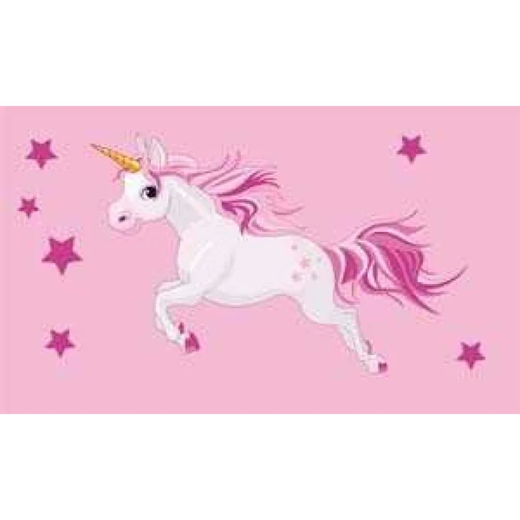 trends4cents Flagge EINHORN ROSA 90 x 150 cm mit 2 Messingösen