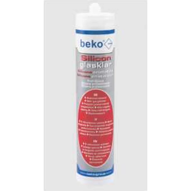 Beko Silicon glasklar - transparent 310 ml