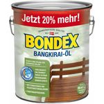 Bondex Bangkirai Öl 3 l 329610 Witterungs- und UV-Schutz, Holzpflegeöl