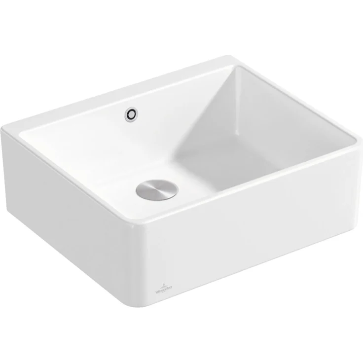 Villeroy & Boch 636000R7 Spülstein, Spülbecken 60x595x500mm, für Unterschrank ab 60 cm, für Natur-/Kunststeinplatten geeignet