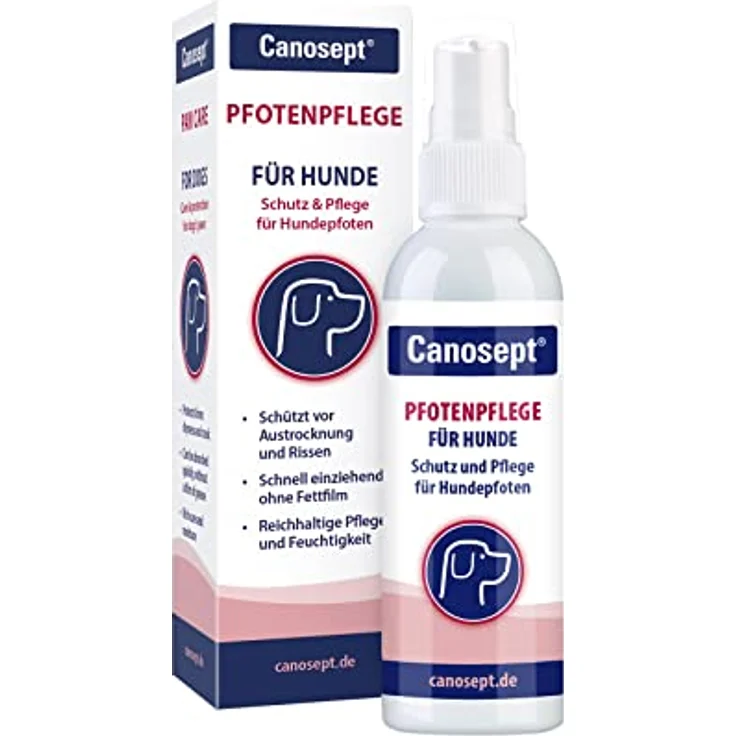 Canosept Pfotenpflege, 75 g intensive Pflegecreme für Hundepfoten, schnell einziehend, von Tierärzten empfohlen – Bild 1