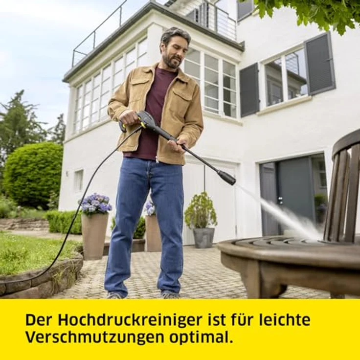 Kärcher Hochdruckreiniger K 3 Horizontal Plus, platzsparender Reiniger mit Vario Power-Strahlrohr – Bild 3