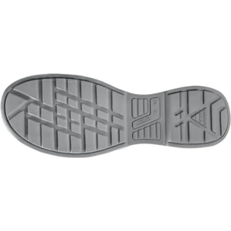 U-Power Jackson, Sicherheitshalbschuh S3 CI SRC ESD, Größe 43, schwarz/grau, mit Putek-Plus-Obermaterial und durchtrittsicherer Zwischensohle