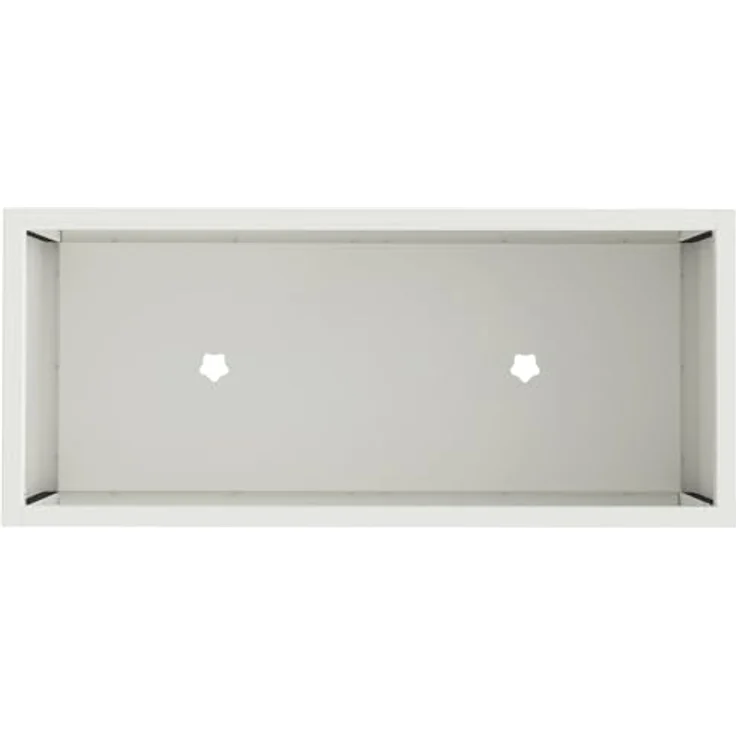 vidaXL Hochbeet, Rechteckiger Metallpflanzkübel, 60x26x45 cm, Wetterfest, Weiß, Matt – Bild 7