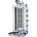 Döner- / Gyrosgrill 4 Brenner Motor oben (Erdgas)