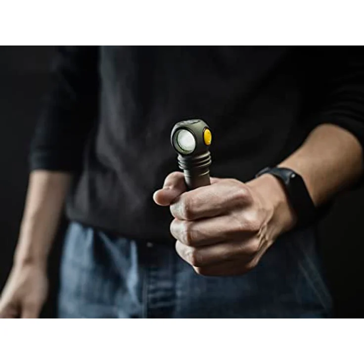 ArmyTek Wizard C2 Pro Max Olive White LED Taschenlampe mit Gürtelclip, akkubetrieben, 4000 lm – Bild 3