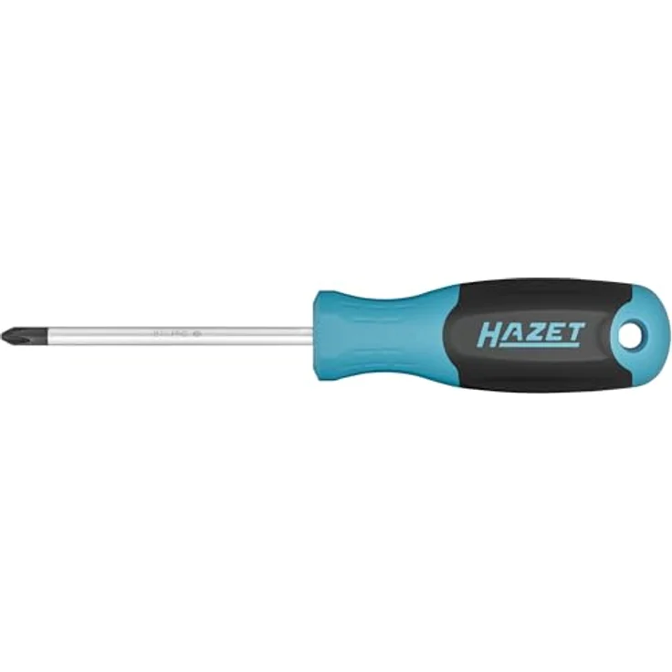 HAZET Schraubendreher 811-PH2, Kreuzschlitz Profil PH, PH2, 215 mm Gesamtlänge, rutschfester 3-Komponenten-Griff – Bild 3