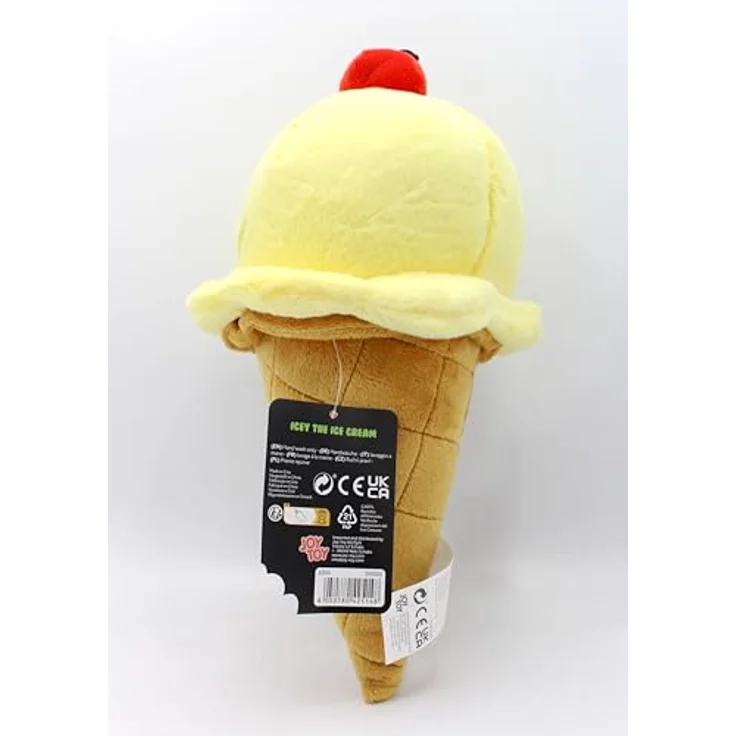 Joytoy (CN) Tierkuscheltier Eis Kuscheltier kawaii "Vanille" - ca. 30 cm – Bild 5