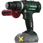 PARKSIDE® 20 V 3-in-1 Akku-Schlagbohrschrauber PSBSA 20-Li C3, mit 2-Gang-Getriebe, Metall-Schnellspannfutter und integrierter LED-Arbeitsleuchte, ohne Akku und Ladegerät