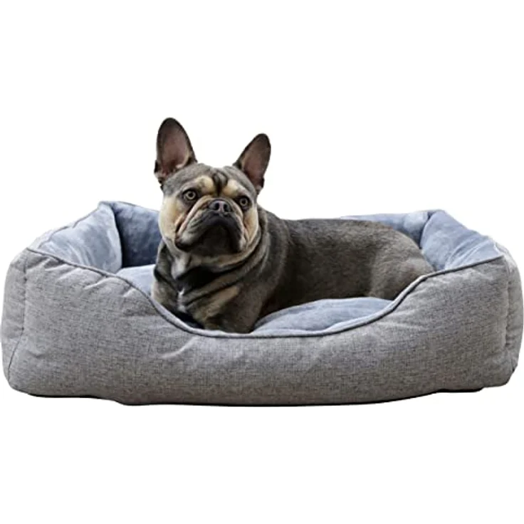 Kuschelbett Marie, grau, 61 x 48 cm – Bild 5