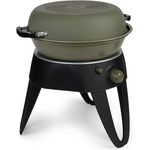 Fox Gasgrill Cookware, gasbetriebene Kochlösung mit antihaftbeschichteter Heizplatte und Grill, compact und tragbar, 4,8 kW