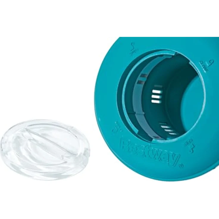 Bestway Flowclear Dosierschwimmer, 16 cm Ø in Blau-Weiß, zur gleichmäßigen Chemikalienverteilung für kristallklares Poolwasser – Bild 5