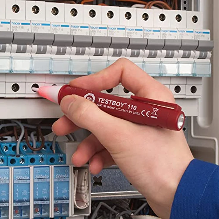 Testboy 110 Spannungstester, 12-1000V, optische Anzeige – Bild 3