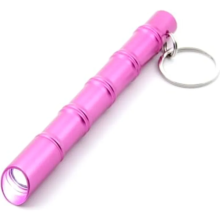 LED Kubotan pink - mit Licht