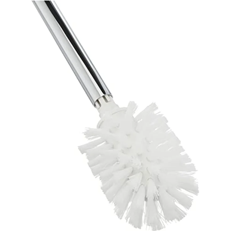 Hansgrohe 40089000 WC-Bürste Logis Classic mit Stil, verchromt, Weiß – Bild 3